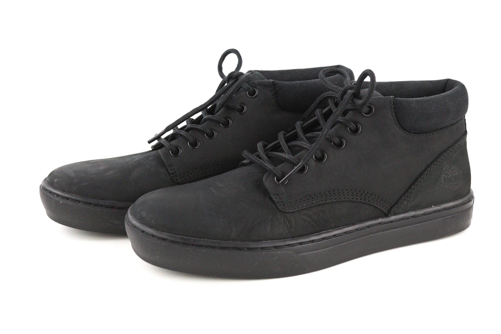 Timberland A1JUY UK8 Black Sensorflex Leather Logo Boots 79973 Size US 8.5 / EU 41-42 - 2 Thumbnail