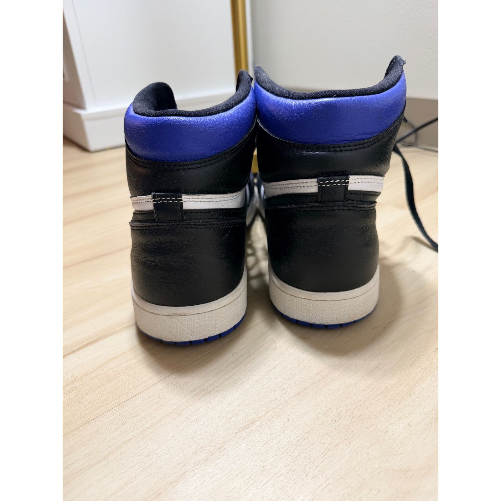 Jordan Brand Preowned Men's Air Jordan Retro 1 Royal Toe EUC Sz 13 Size US 13 / EU 46 - 3 Thumbnail
