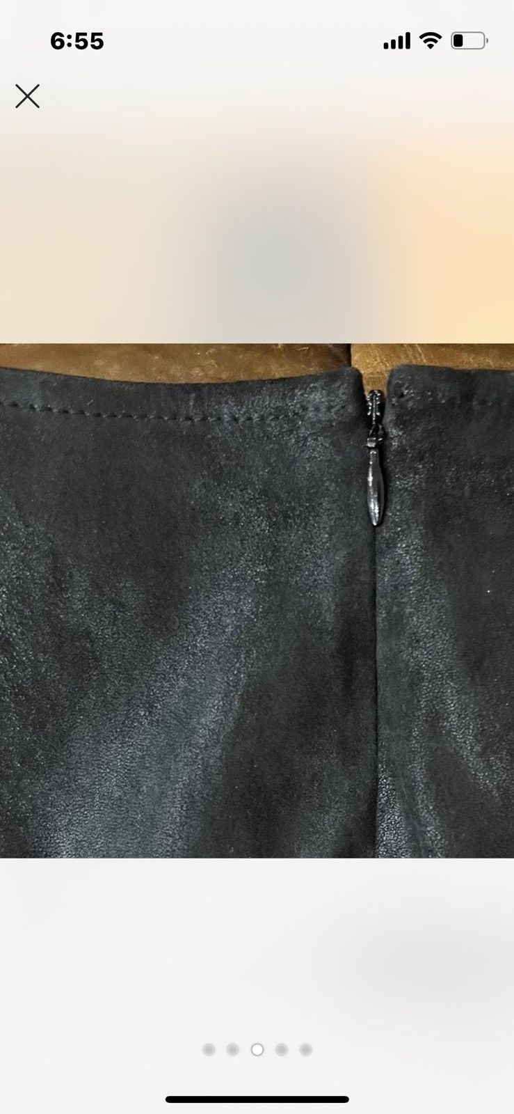 Maison Margiela Lamb leather leggings. Size 27" / US 4 / IT 40 - 3 Thumbnail