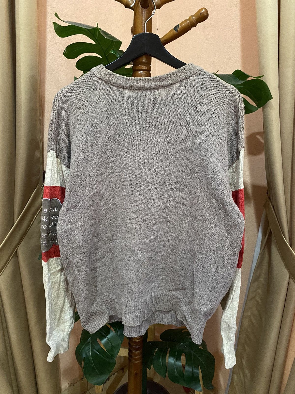 Designer Jean Louis Fradet Vintage Cartoon Sweater – Retro Knitwear Size US M / EU 48-50 / 2 - 9 Thumbnail