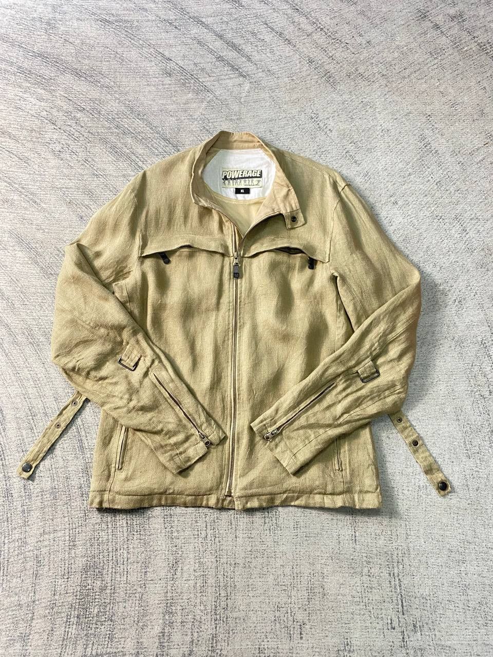 Indian Motorcycle × Japanese Brand Powerage Hemp Motorcycle Jacket Size US S / EU 44-46 / 1 - 1 Thumbnail