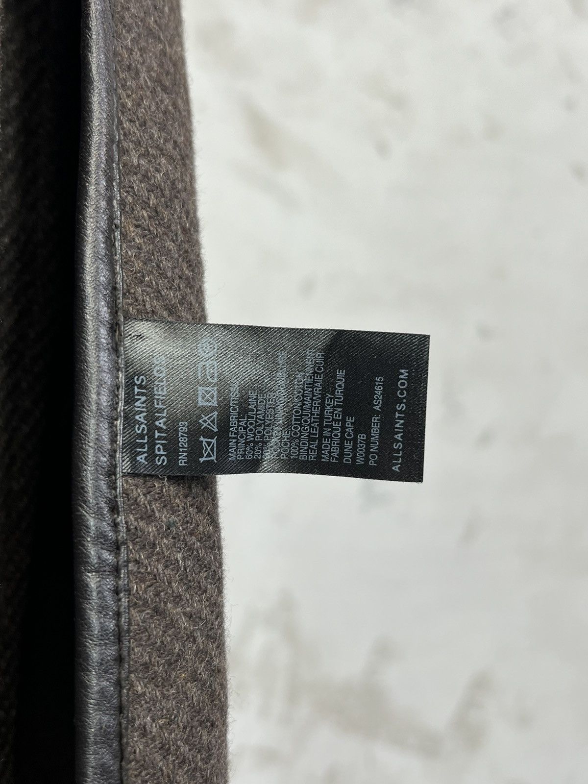 Allsaints Vintage Allsaints Poncho Jacket Size M - L US 10 Size L / US 10 / IT 46 - 9 Thumbnail