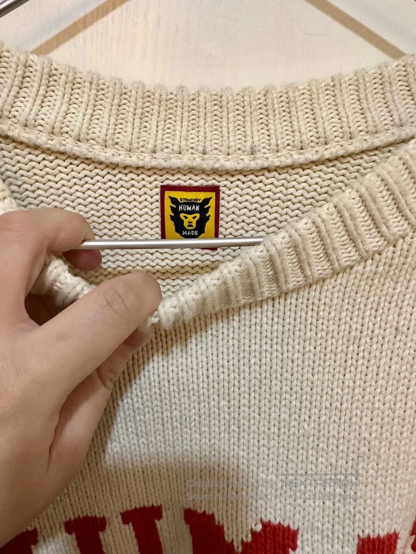 Human Made human made raglan sleeve knit sweater. Size US XL / EU 56 / 4 - 5 Thumbnail