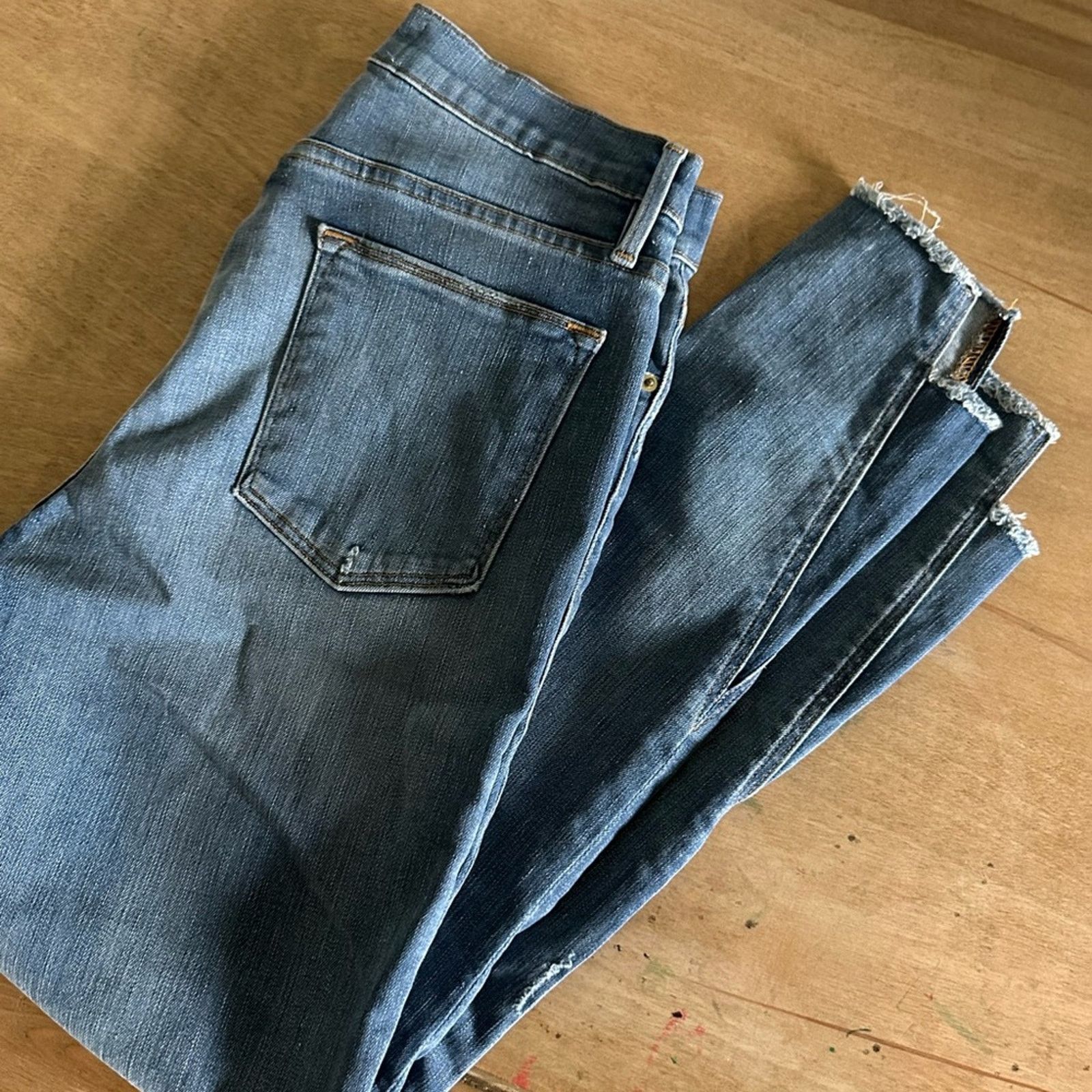 Frame Like new! Frame Denim Le High Skinny Gusset Step Hem - 28 Size 28" / US 6 / IT 42 - 3 Thumbnail
