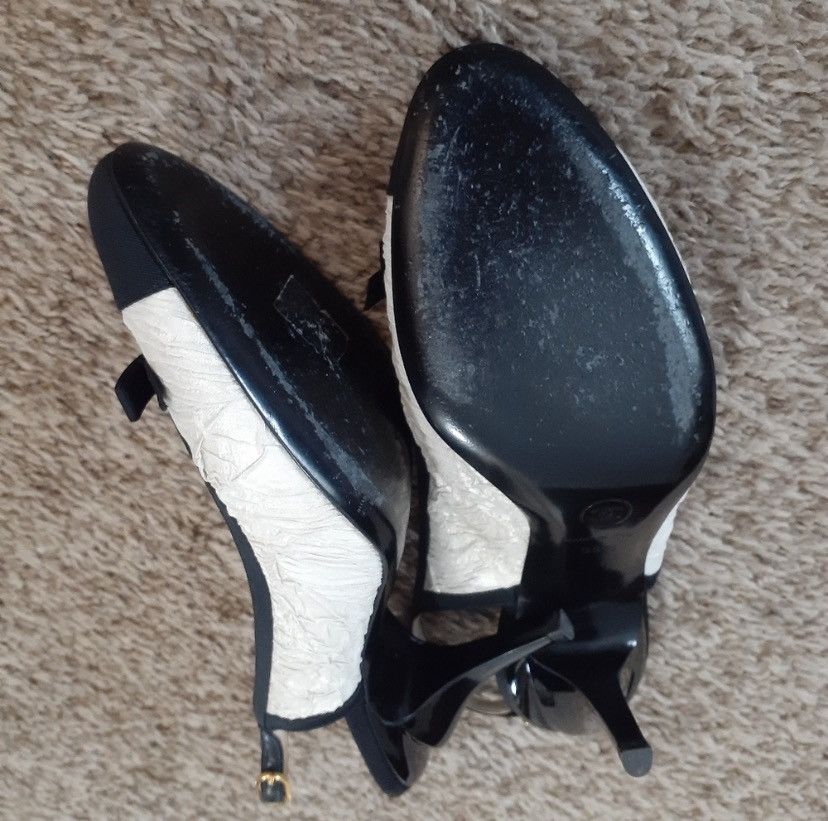 Chanel Chanel escarpins slingback shoes Size US 9.5 / IT 39.5 - 9 Thumbnail