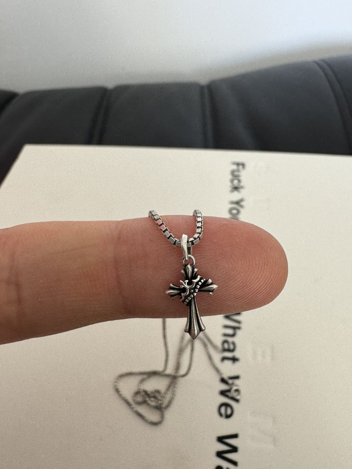 Jewelry Justin Davis Jewels Silver 925 Cross Chain Japanese Japan Size ONE SIZE - 4 Thumbnail