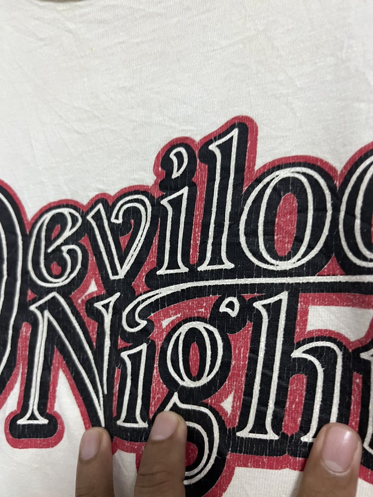 Devilock 💥Y2K Distressed DEVILOCK NIGHT 09 Concert Tee Size US L / EU 52-54 / 3 - 4 Thumbnail