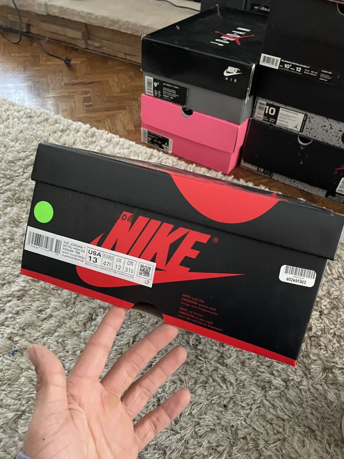 Jordan Brand Jordan 1 Brotherhood Size US 13 / EU 46 - 9 Thumbnail