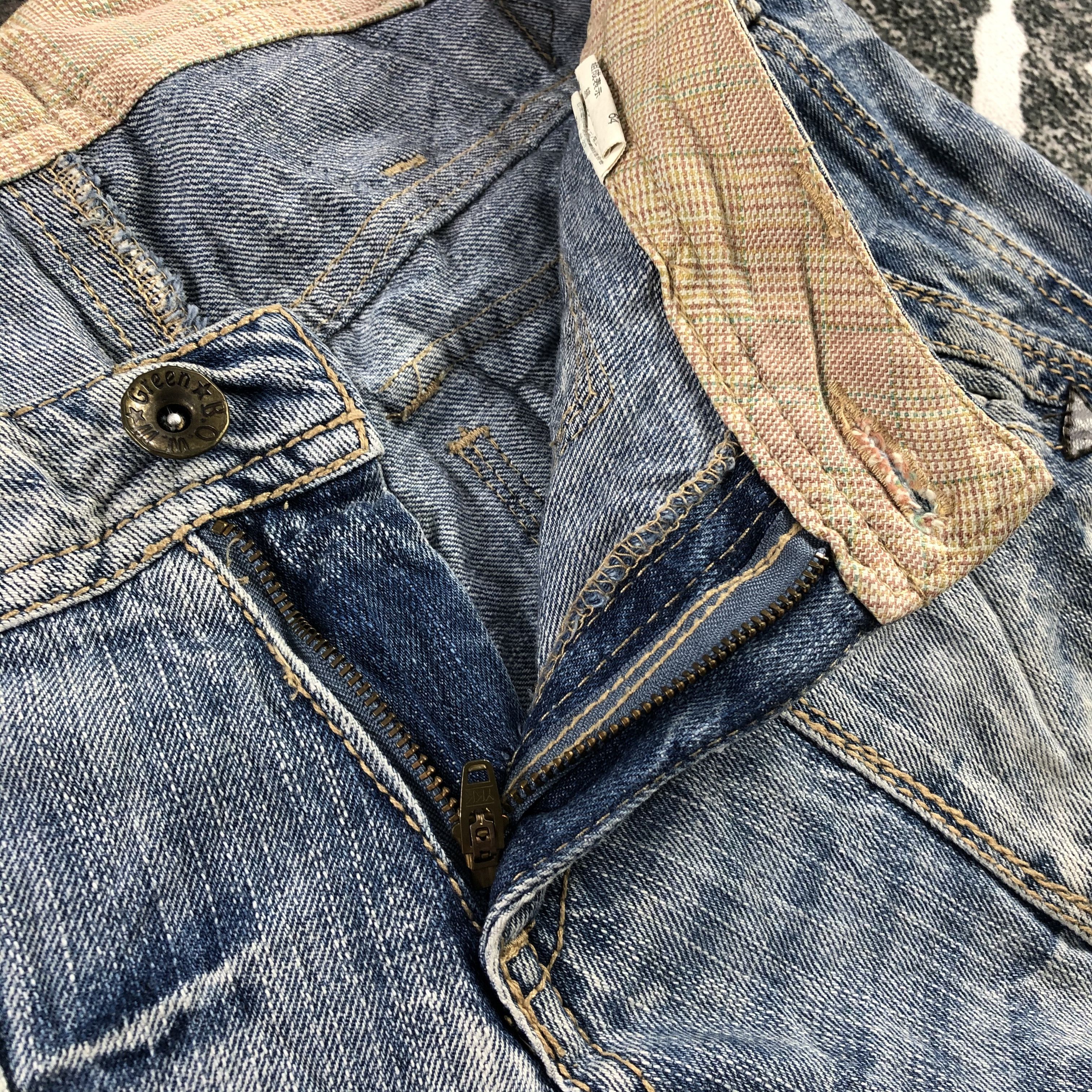 Japanese Brand Japanese Brand BOWW Jeans Faded Blue Denim KJ1274 Size US 30 / EU 46 - 8 Thumbnail