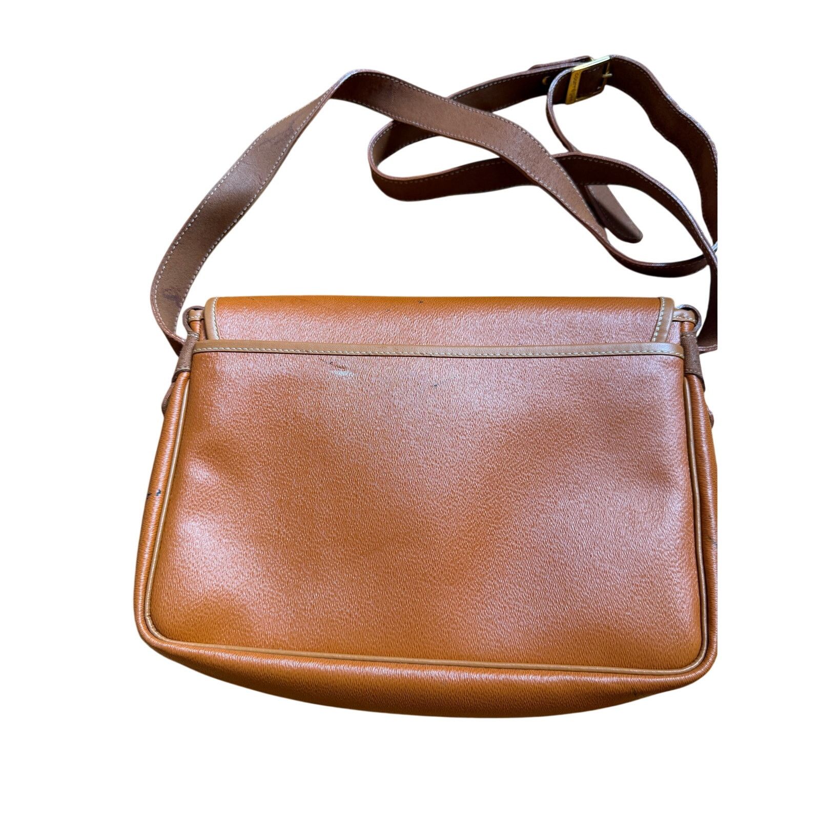 Courreges Courrèges Brown Leather Messenger Bag With Certification Size ONE SIZE - 2 Thumbnail