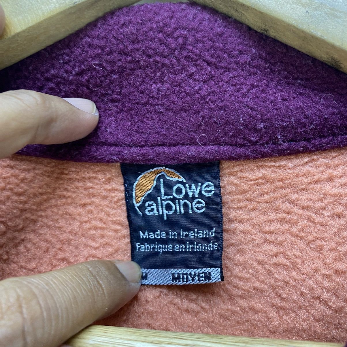 Patagonia 💥Vintage Lowe Alpine Half Zipper Fleece Pullover Jacket Size US M / EU 48-50 / 2 - 5 Thumbnail