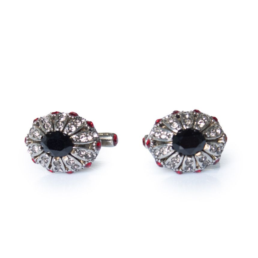 Alexander McQueen Alexander McQueen, cufflinks with stones Size ONE SIZE - 1 Thumbnail