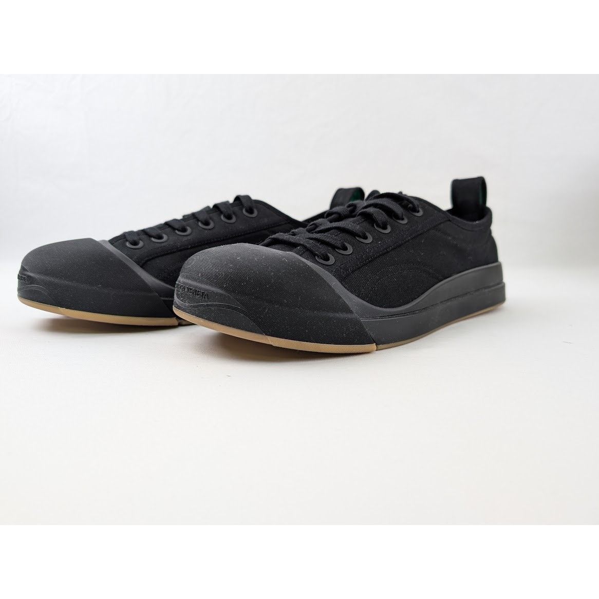Bottega Veneta o1rshd1 Canvas Vulcan Sneaker in Black Size US 11 / EU 44 - 5 Thumbnail