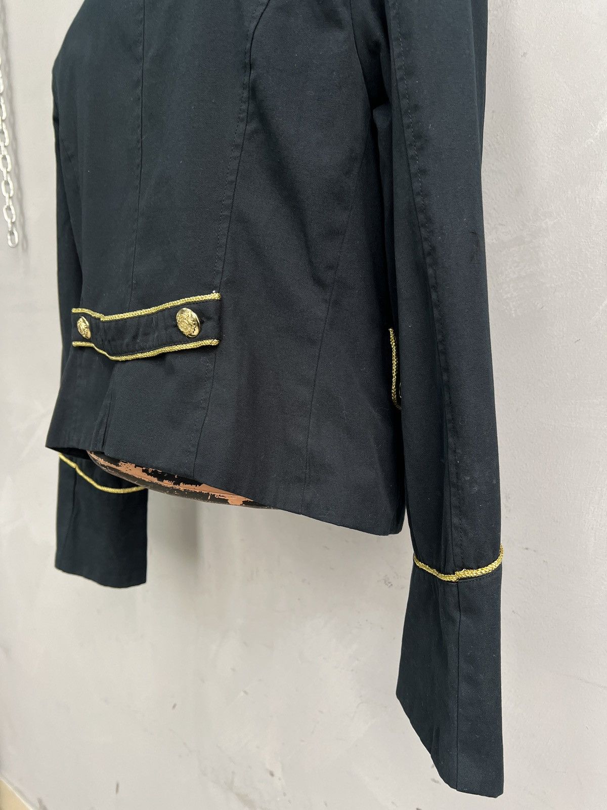 Hysteric Glamour Japanese napoleon officer jacket gold buttons y2k style Size US S / EU 44-46 / 1 - 9 Thumbnail