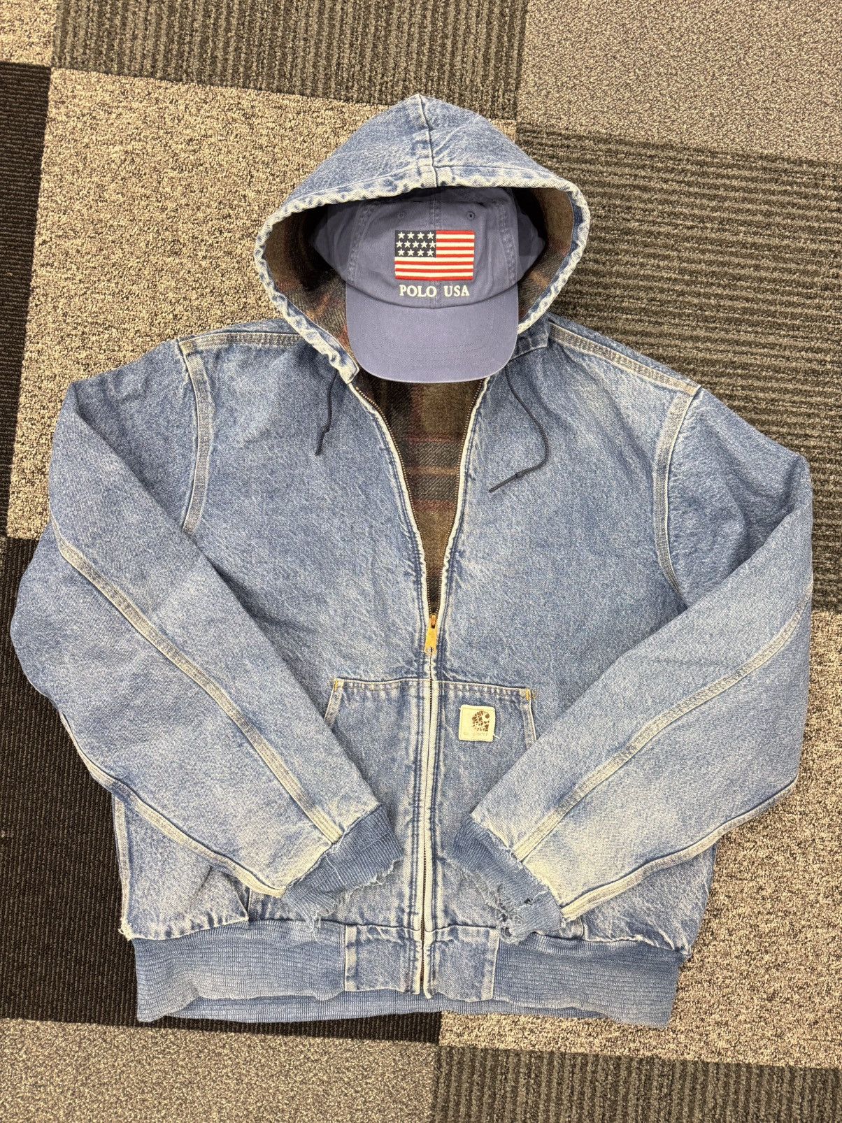 carhartt アクティブジャケット J68 BRK Carhartt Carhartt Active Jacket j68 BRK usa vintage og | Grailed