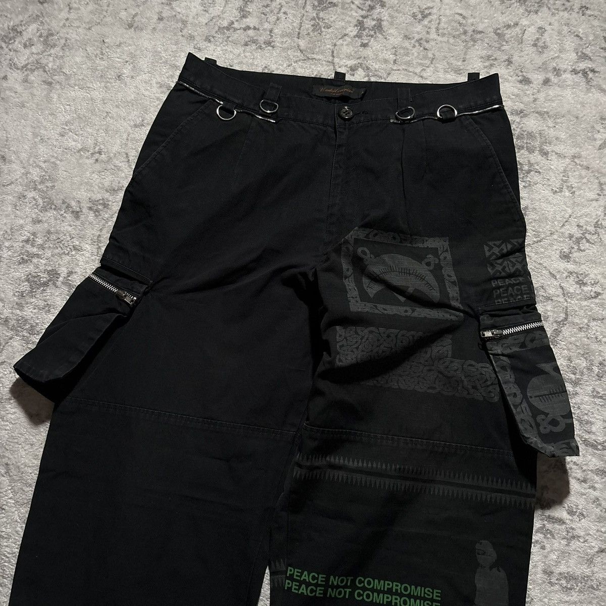 Undercover Undercover SS03 Scab Reconstructed Tribal Split Cargos | M Size US 30 / EU 46 - 4 Thumbnail