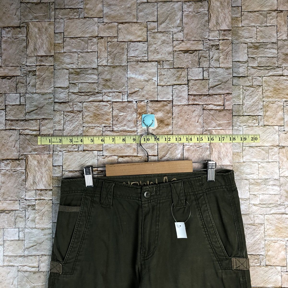 Airwalk Airwalk Green Cargo Multipocket Pants #A158 Size US 29 - 4 Thumbnail