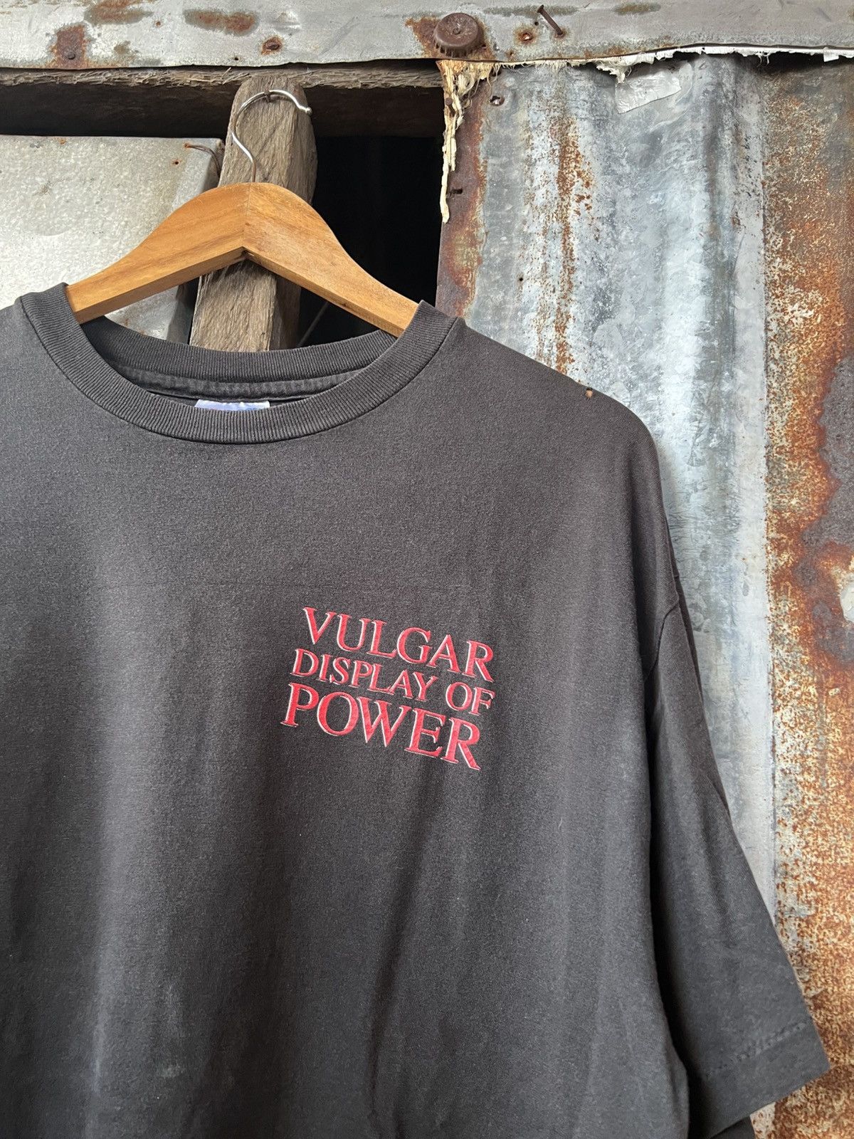 Vintage Vintage Pantera Vulgar Display Of Power Size US L / EU 52-54 / 3 - 2 Thumbnail