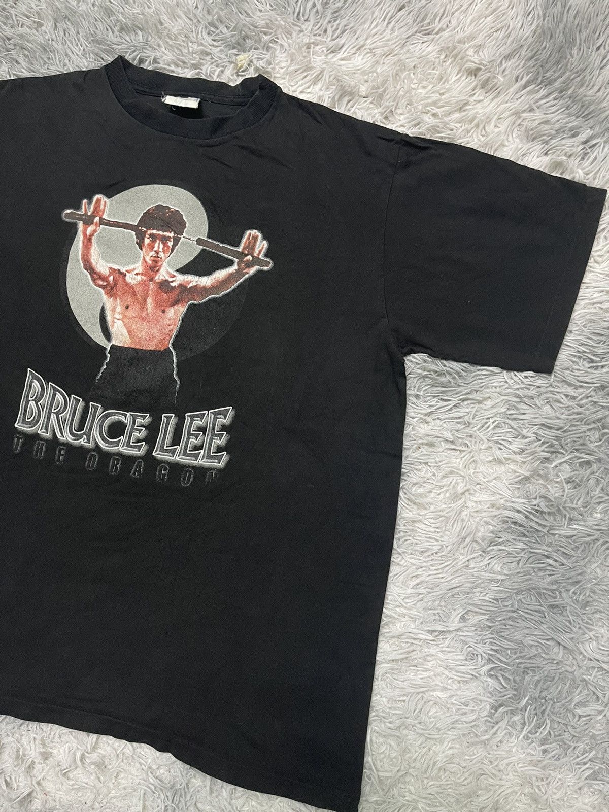 Other 1990 BRUCE LEE GRAPHIC TEES NICELY FADED Size US L / EU 52-54 / 3 - 4 Thumbnail