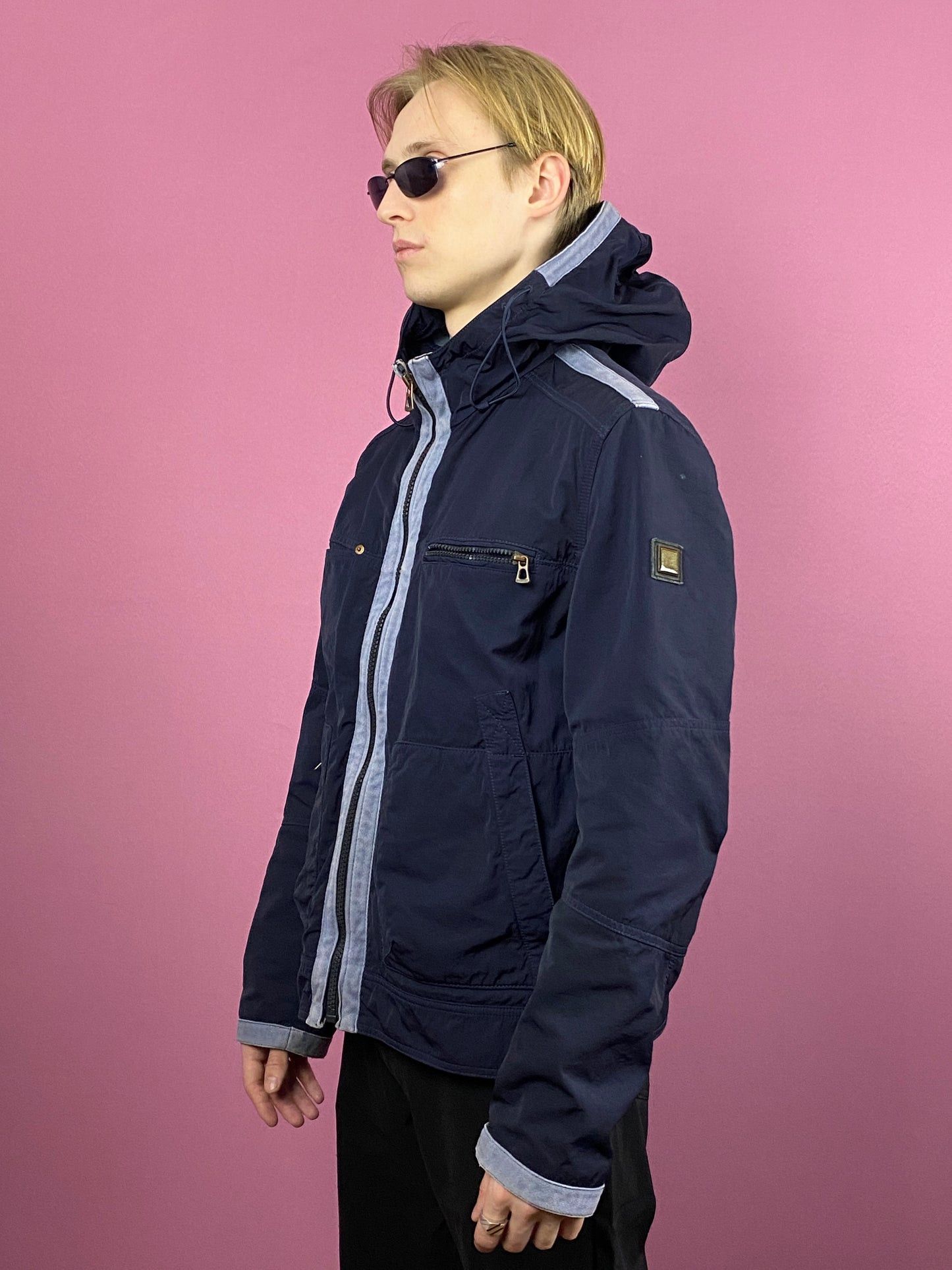 Hugo Boss × Vintage Hugo Boss Vintage Men's Hooded Jacket - M Size US M / EU 48-50 / 2 - 1 Thumbnail