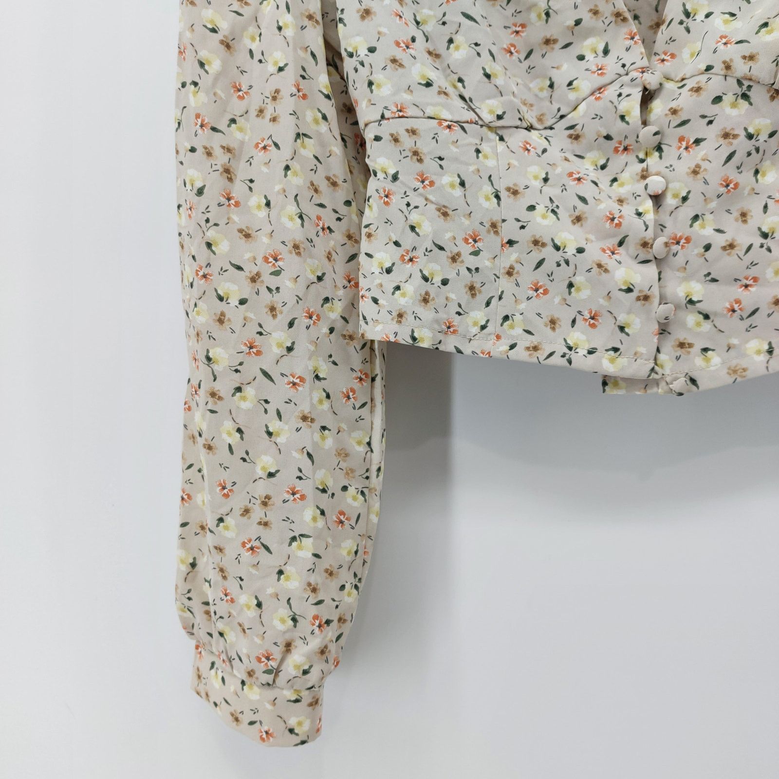 Other Feel In Womens Coquette Floral Sz S Blouse Smocked Waist Top Size S / US 4 / IT 40 - 8 Thumbnail