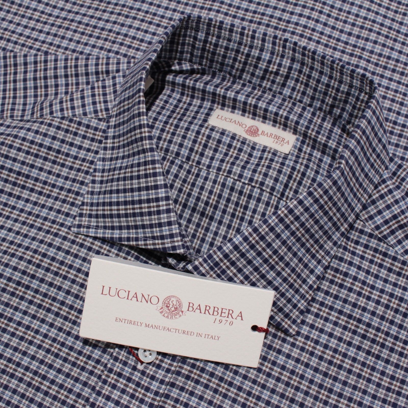 Luciano Barbera Luciano Barbera New with tags Shirt Size XL US In Blue Size US XL / EU 56 / 4 - 1 Thumbnail