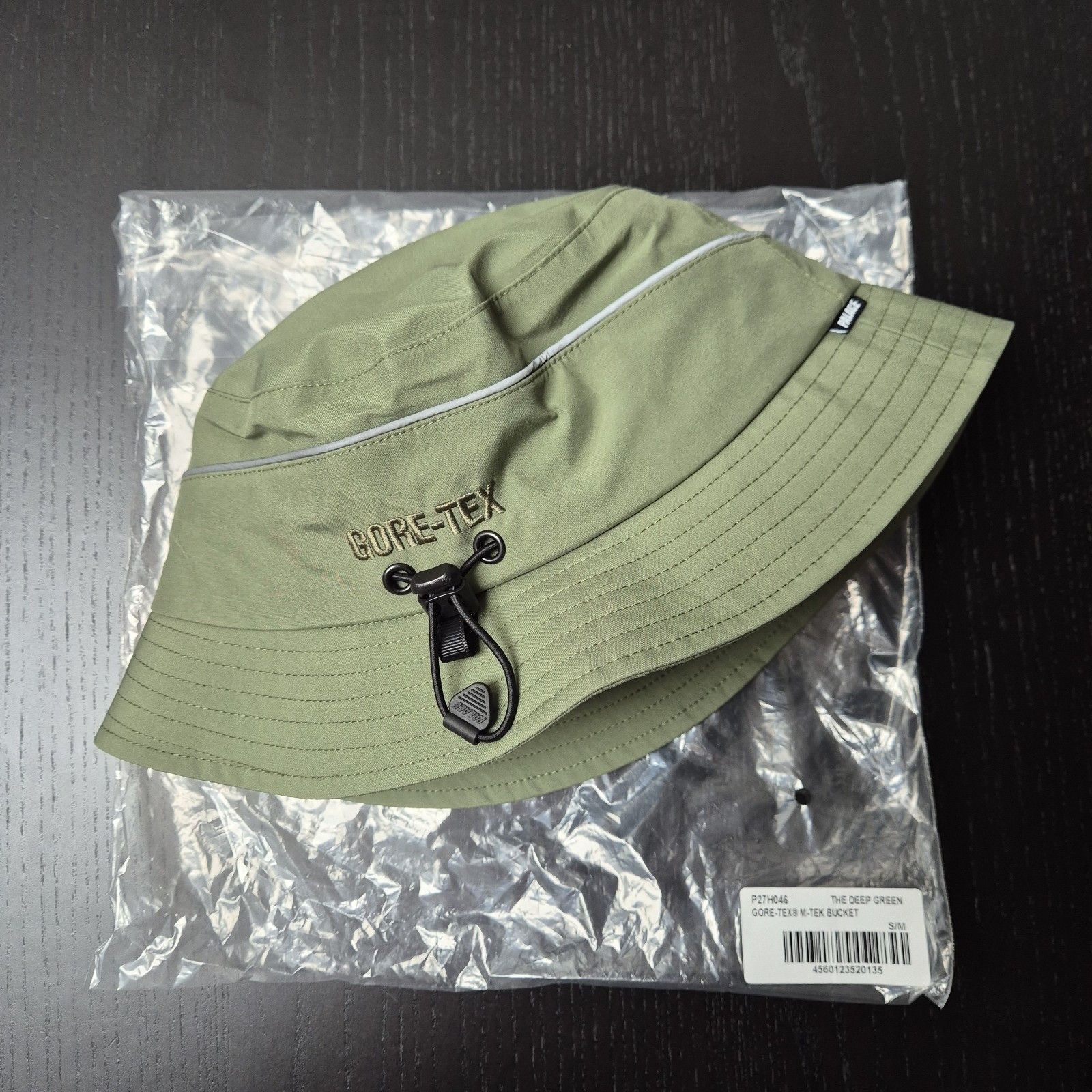 Palace Palace Gore-Tex M-Tek Bucket Hat Green S/M Brand New FW24 Size ONE SIZE - 2 Thumbnail