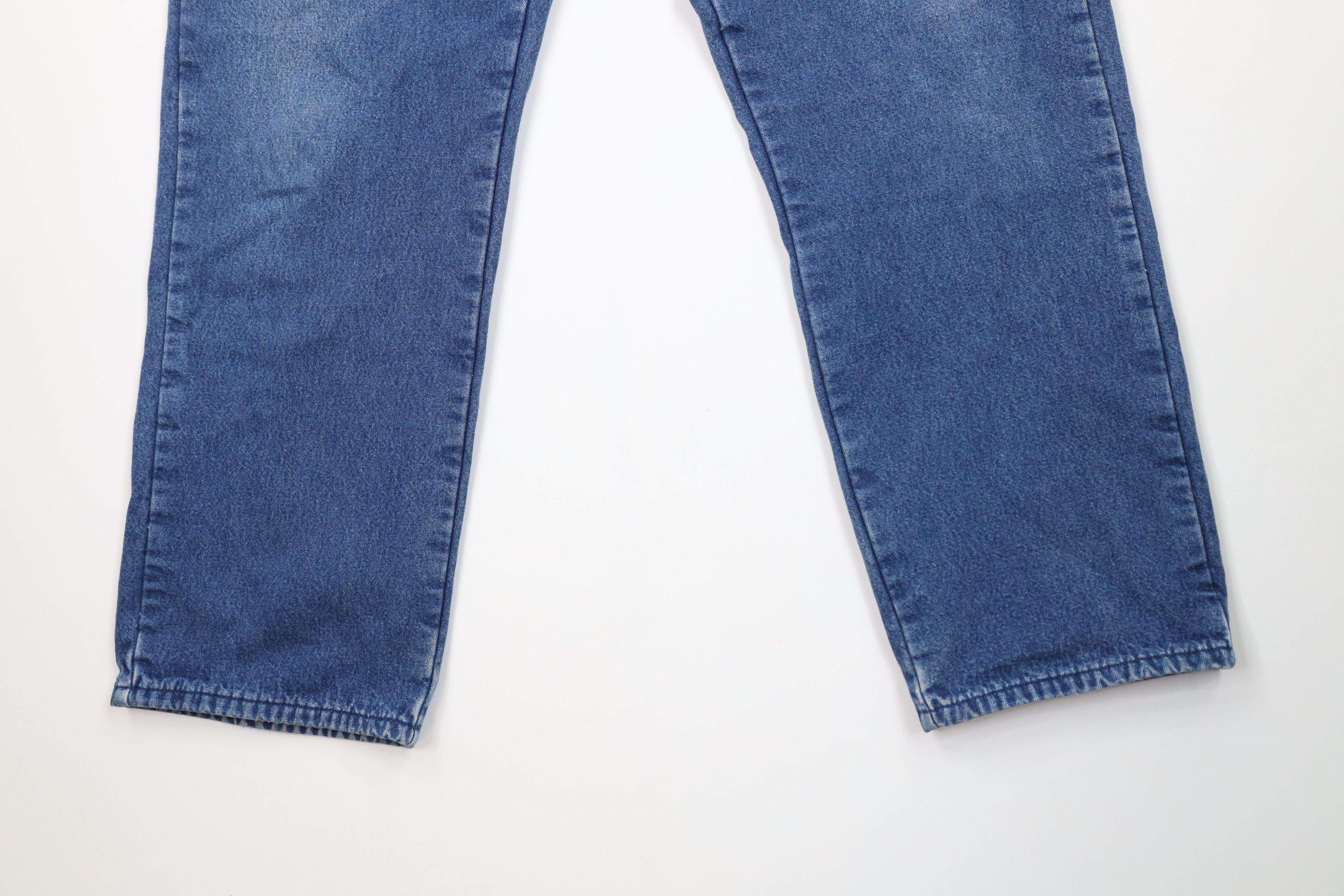 Dickies Vintage Dickies Lined Wide Leg Denim Jeans Blue Cotton Size US 36 / EU 52 - 5 Thumbnail