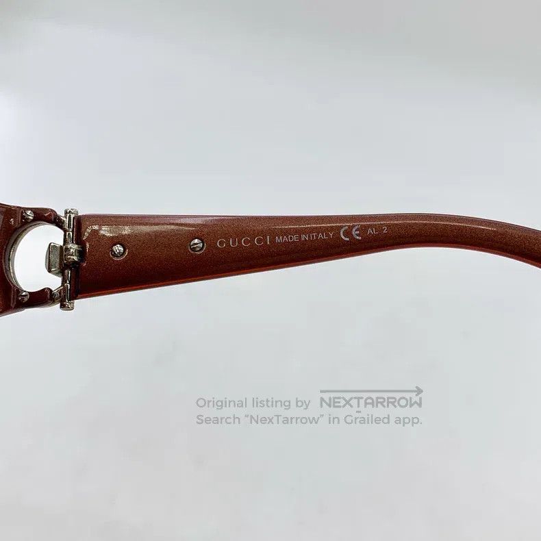 Gucci Gucci Brown round sunglasses Size ONE SIZE - 8 Thumbnail