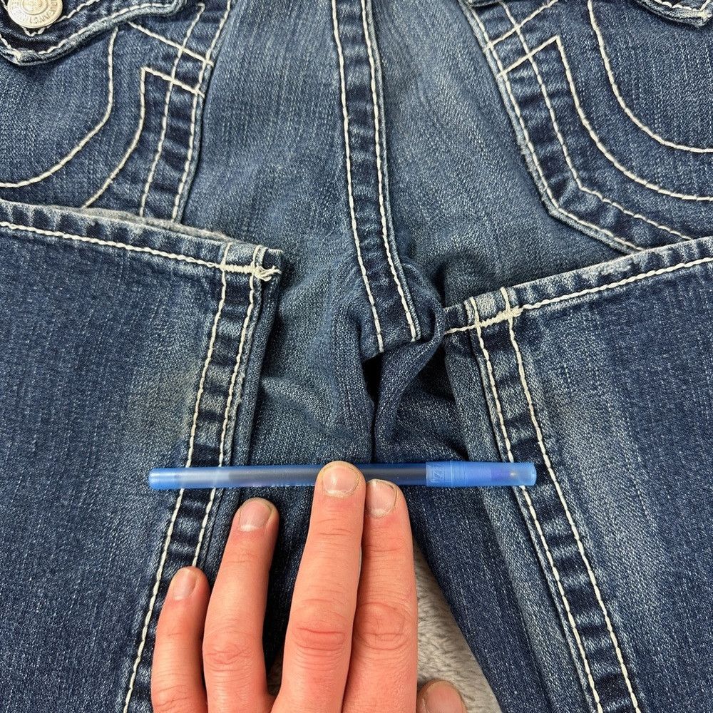 True Religion True Religion Ricky Big T Blue Denim Pants Men’s Size 32 Ma Size US 34 / EU 50 - 3 Thumbnail
