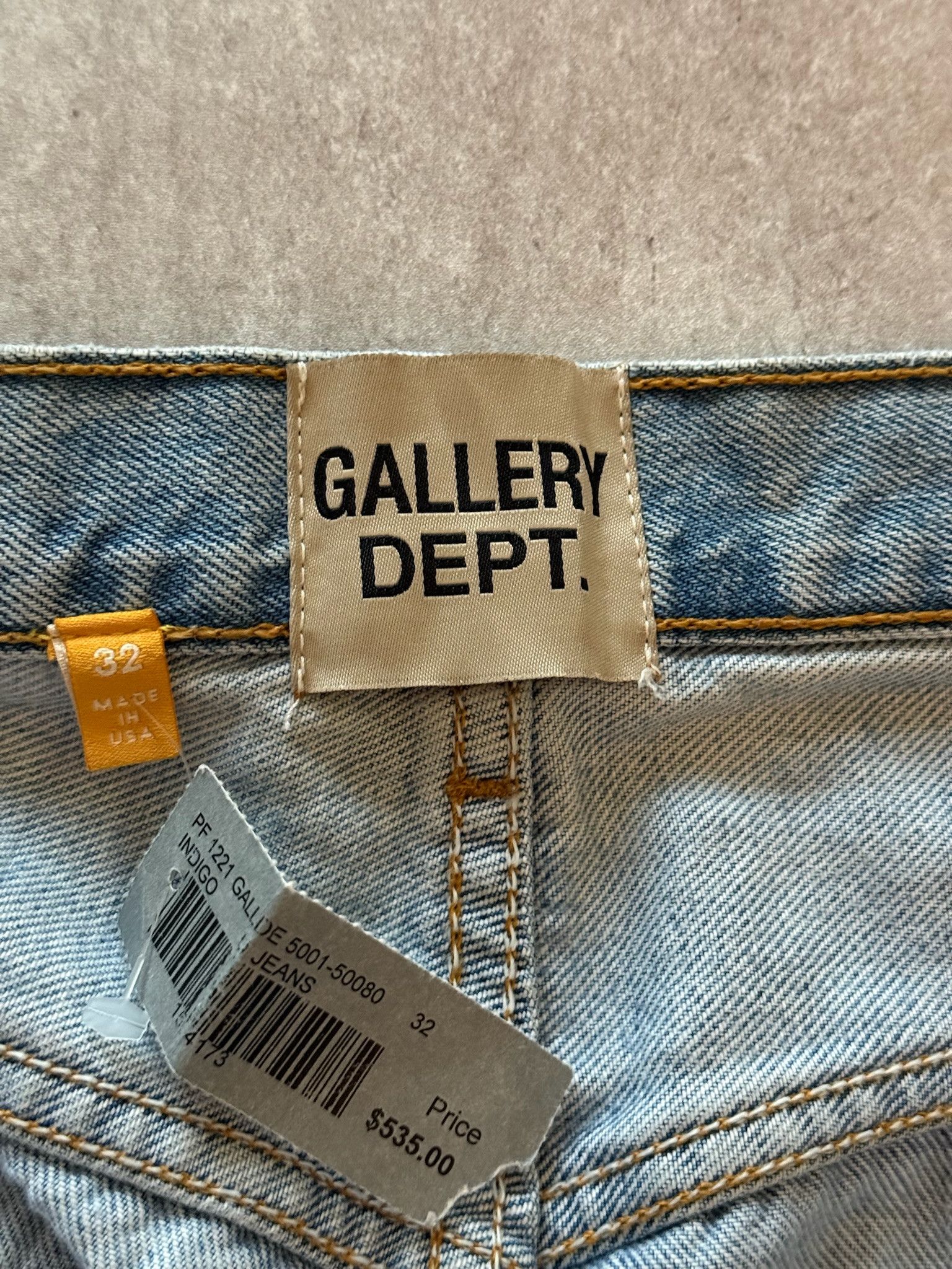 Gallery Dept. Gallery Dept. Blue 5001 Size US 32 / EU 48 - 3 Thumbnail