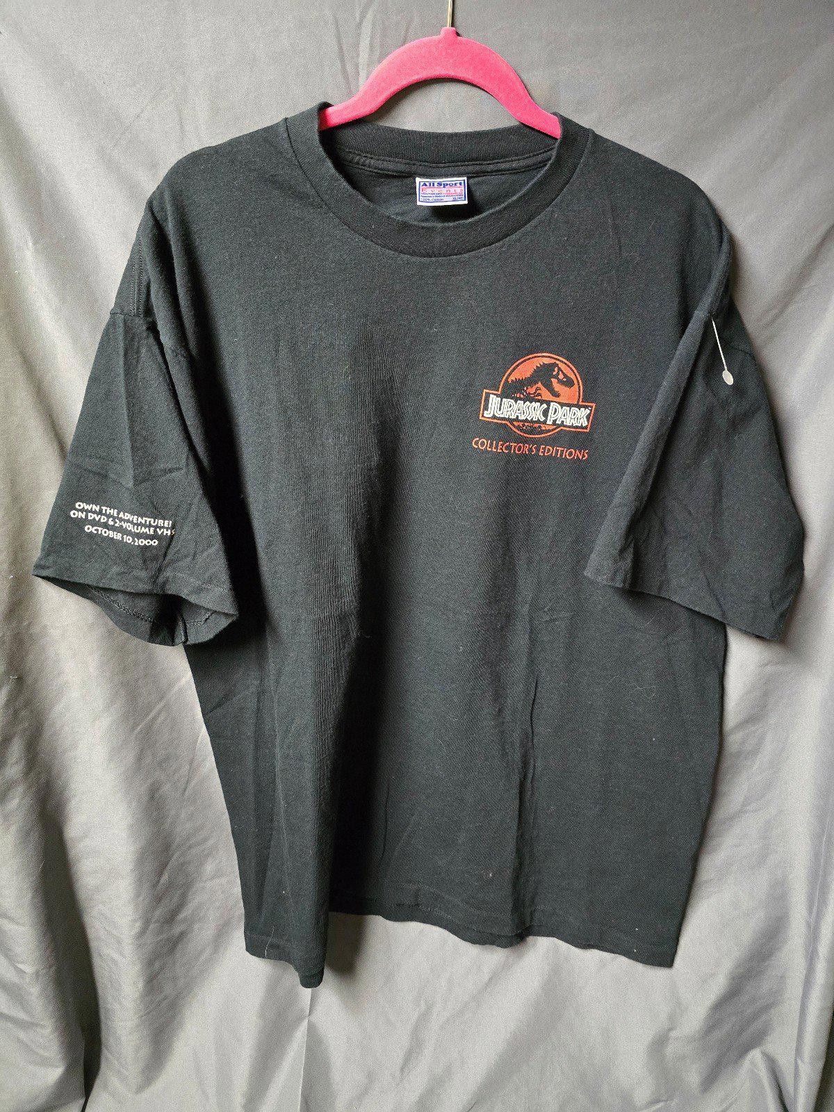 Designer Vintage single stitch Jurassic Park SZ XL Collectors Edition Size US XL / EU 56 / 4 - 1 Thumbnail