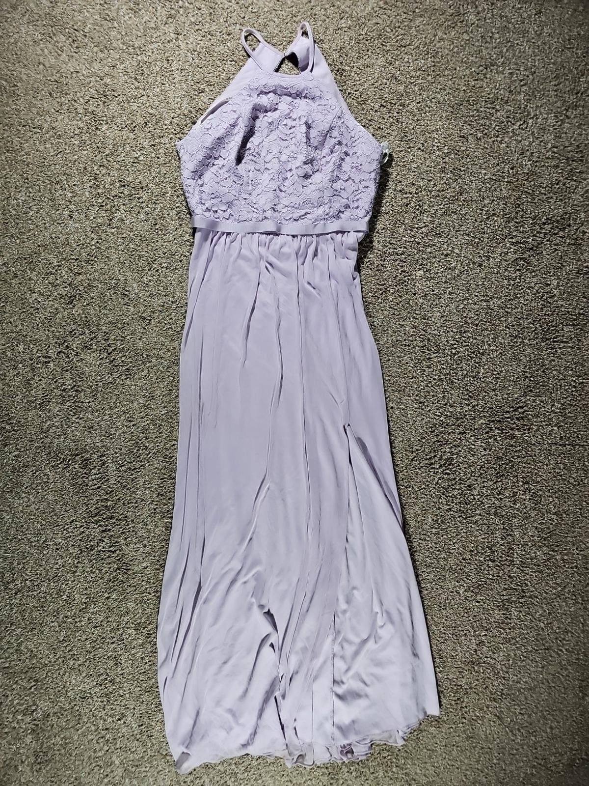 Other Davids Bridal Sz 10 Purple Dress Size L / US 10 / IT 46 - 1 Thumbnail