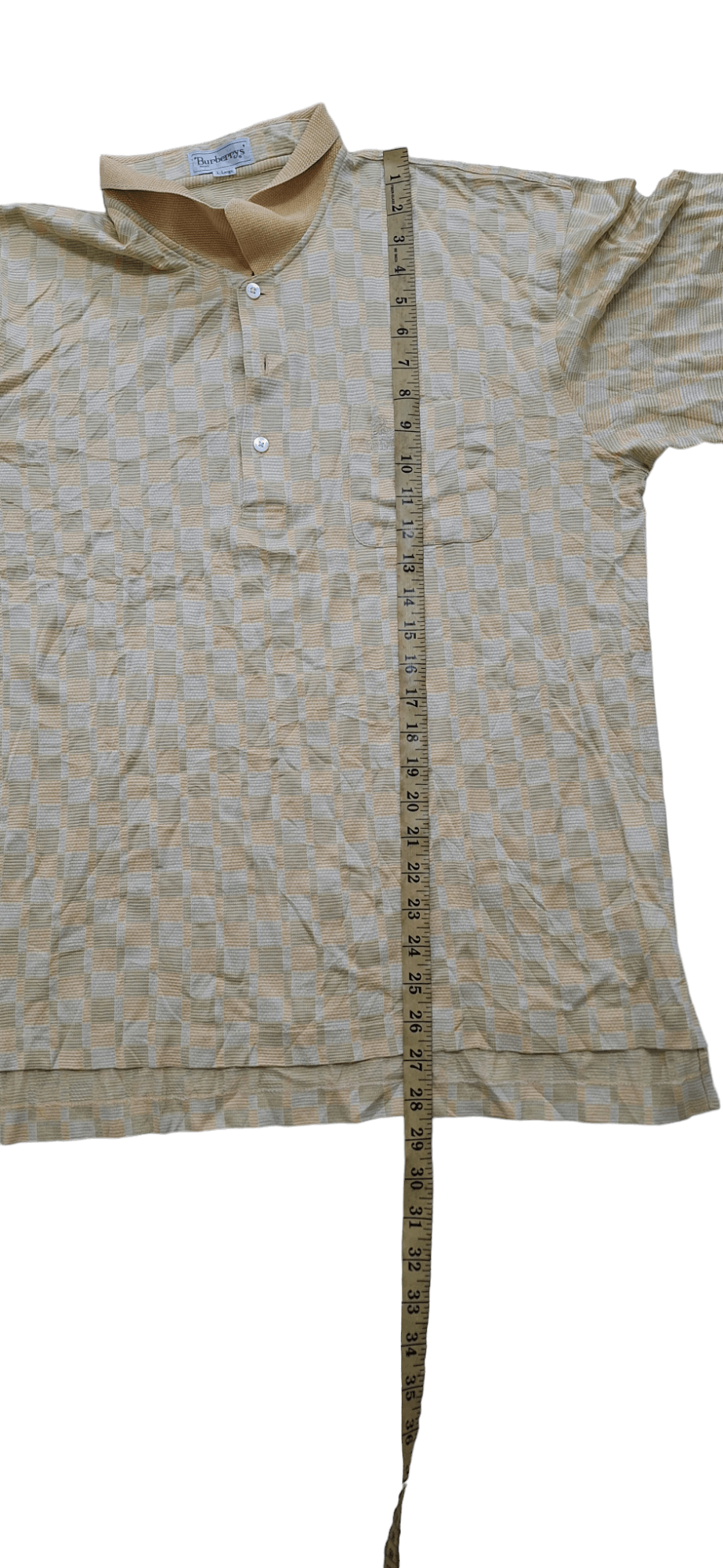 Burberry × Vintage Vintage Burberry Check Longsleeve Size US L / EU 52-54 / 3 - 12 Thumbnail
