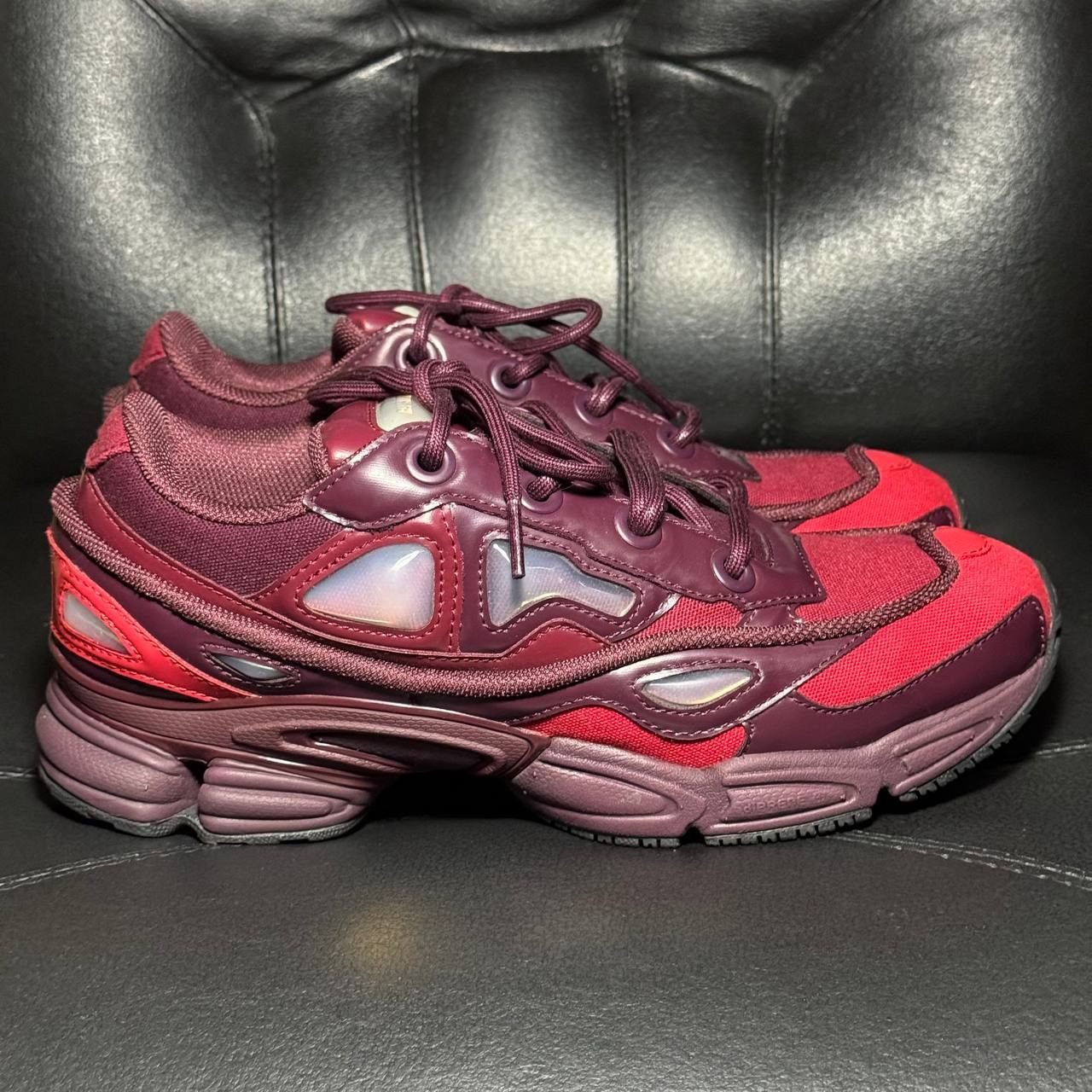 Adidas Raf Simons Ozweego burgundy