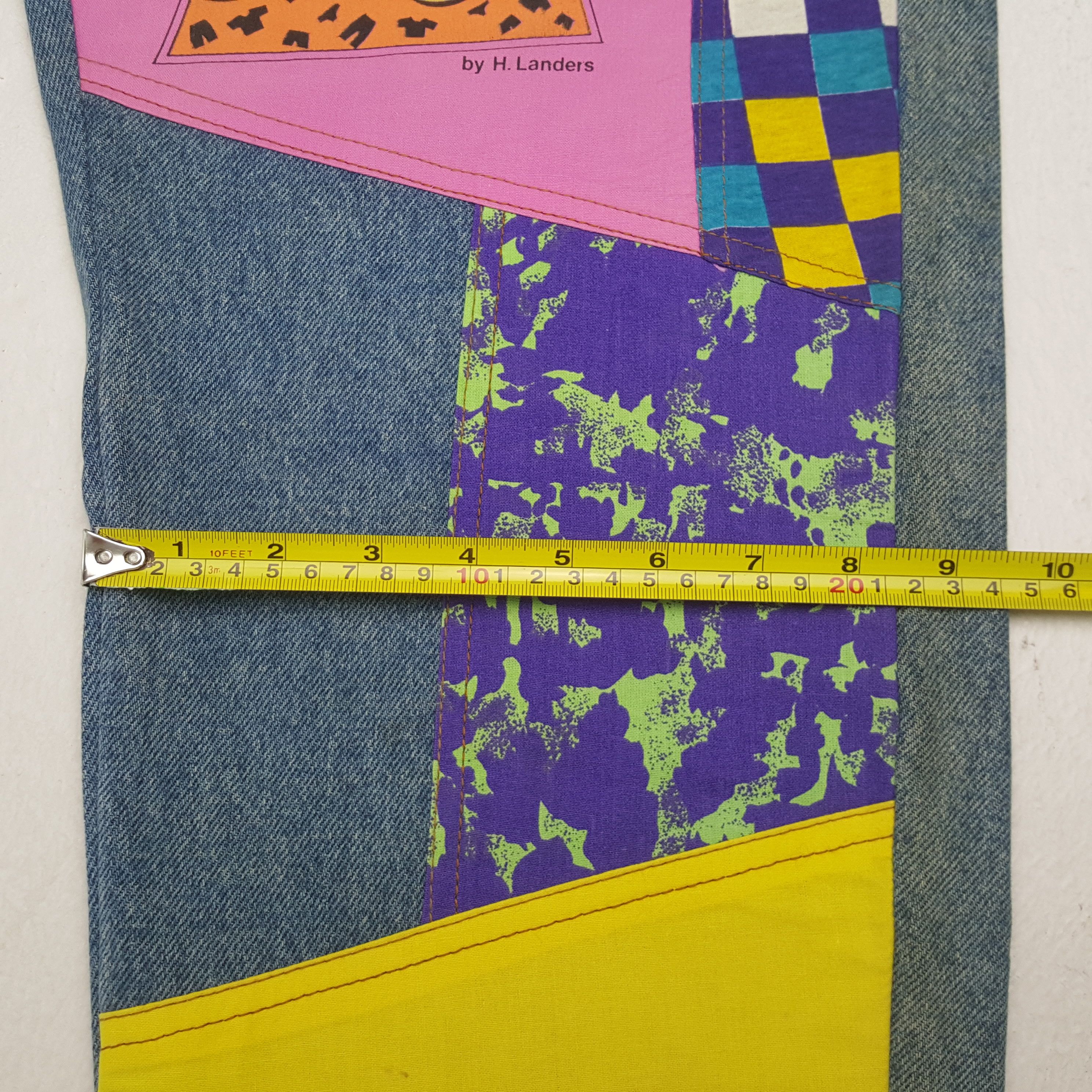 Vintage H Landers Fashion Style Jeans RR18 Size US 28 / EU 44 - 10 Thumbnail