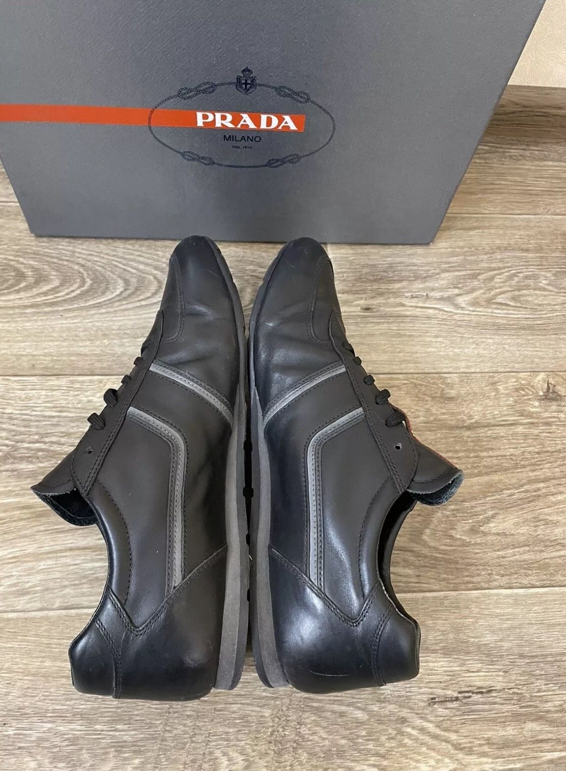 Prada Prada sneakers size 10,5 black Size US 9.5 / EU 42-43 - 11 Thumbnail