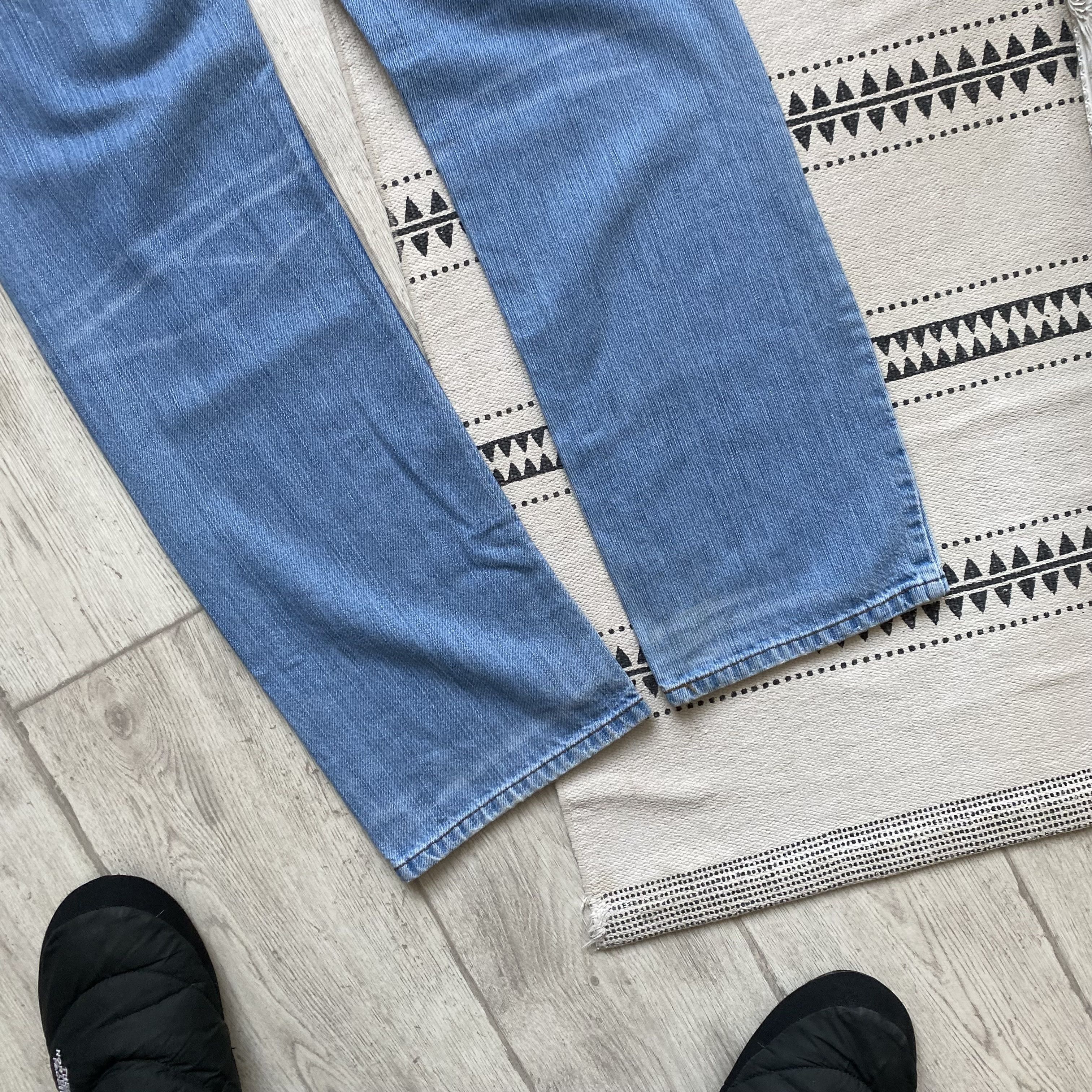 Levi's Vintage 90s Levi's 751 Washed Blue Denim Jeans 32x34 Y2K Usa Size US 32 / EU 48 - 4 Thumbnail