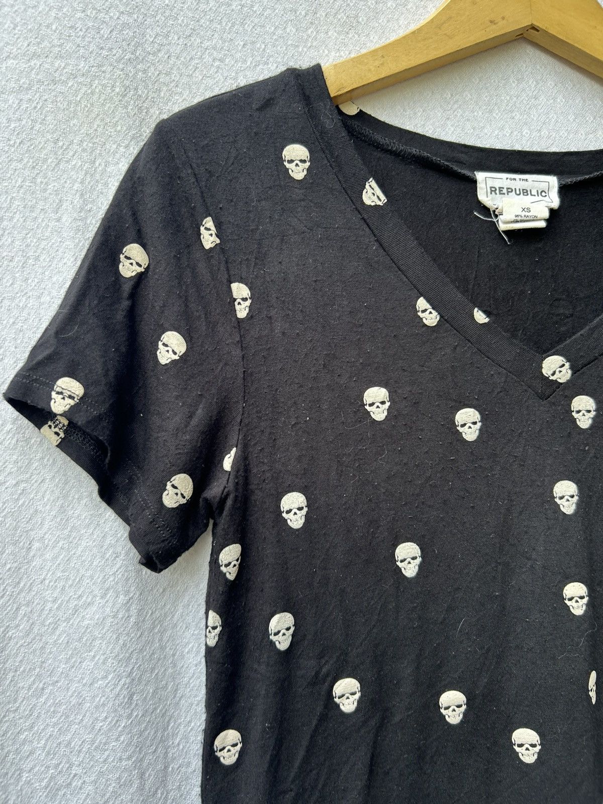 If Six Was Nine × Japanese Brand × Le Grande Bleu (L.G.B.) For The Republic Skull T-Shirt Size US XS / EU 42 / 0 - 4 Thumbnail