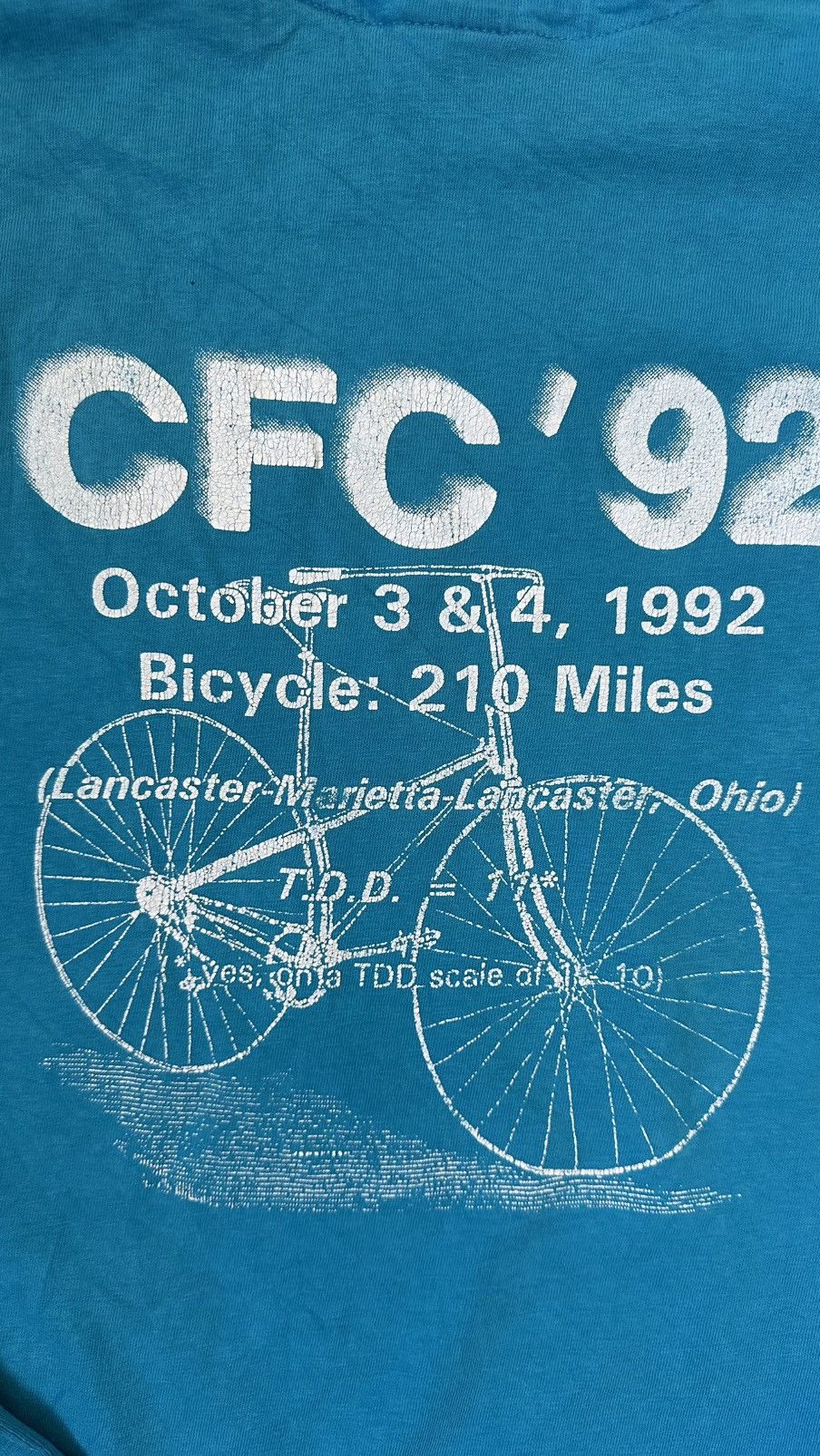 Vintage VINTAGE BICYCLE LONG SLEEVE TEE Size US L / EU 52-54 / 3 - 9 Thumbnail
