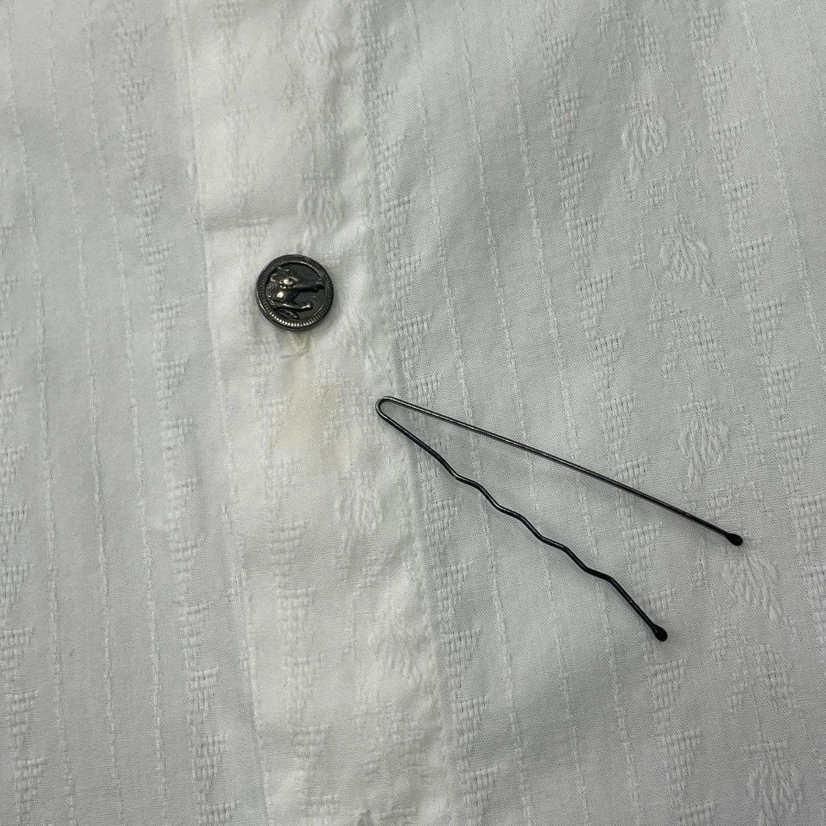 Versace × Vintage Vintage Gianni Versace Versus Button Shirt Size 38/52 Size US L / EU 52-54 / 3 - 7 Thumbnail