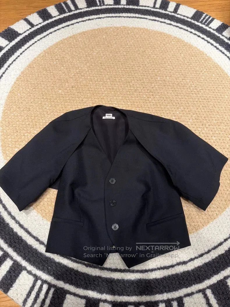 Hermes Hermes Black Short Blazer Coat. Size US XS / EU 42 / 0 - 1 Thumbnail