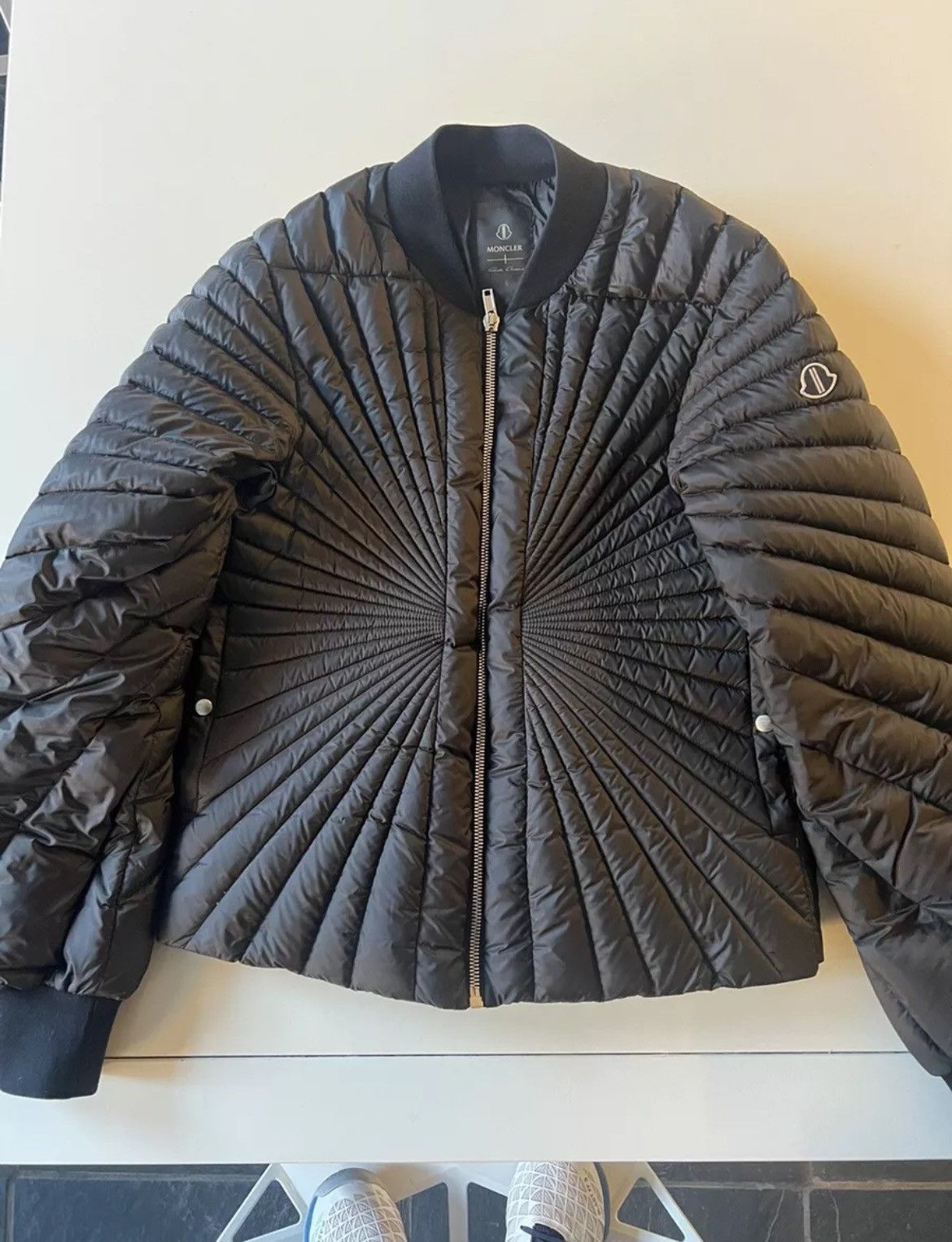 Moncler × Rick Owens Rick Owens / Moncler Radiance Flight Jacket Size US L / EU 52-54 / 3 - 1 Thumbnail
