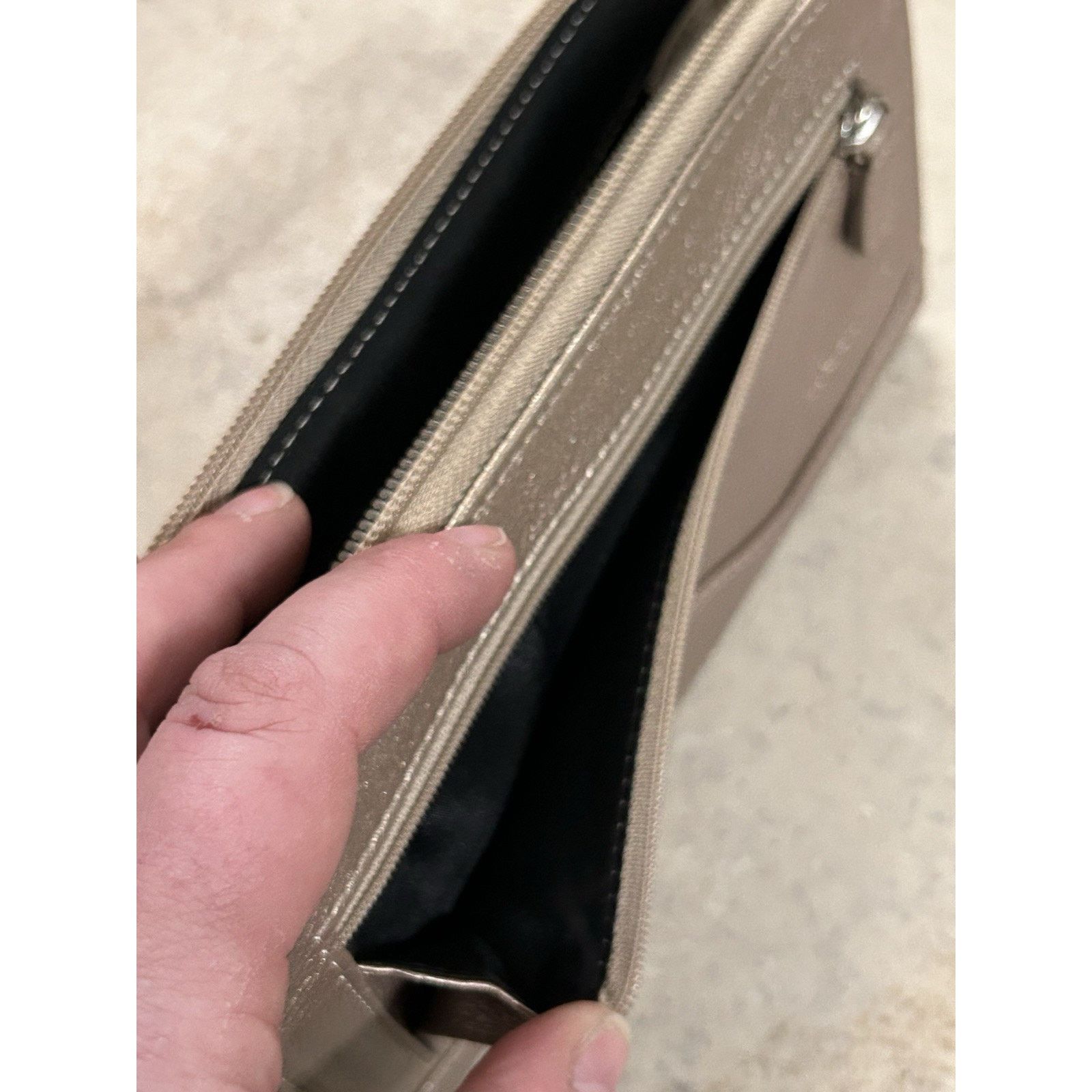 Other tignanello leather wallet Zip Around Champagne Size ONE SIZE - 6 Thumbnail