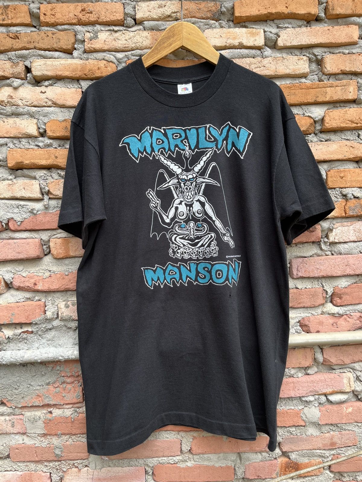 Vintage MARLYN MANSON 1994 Size US L / EU 52-54 / 3 - 1 Thumbnail