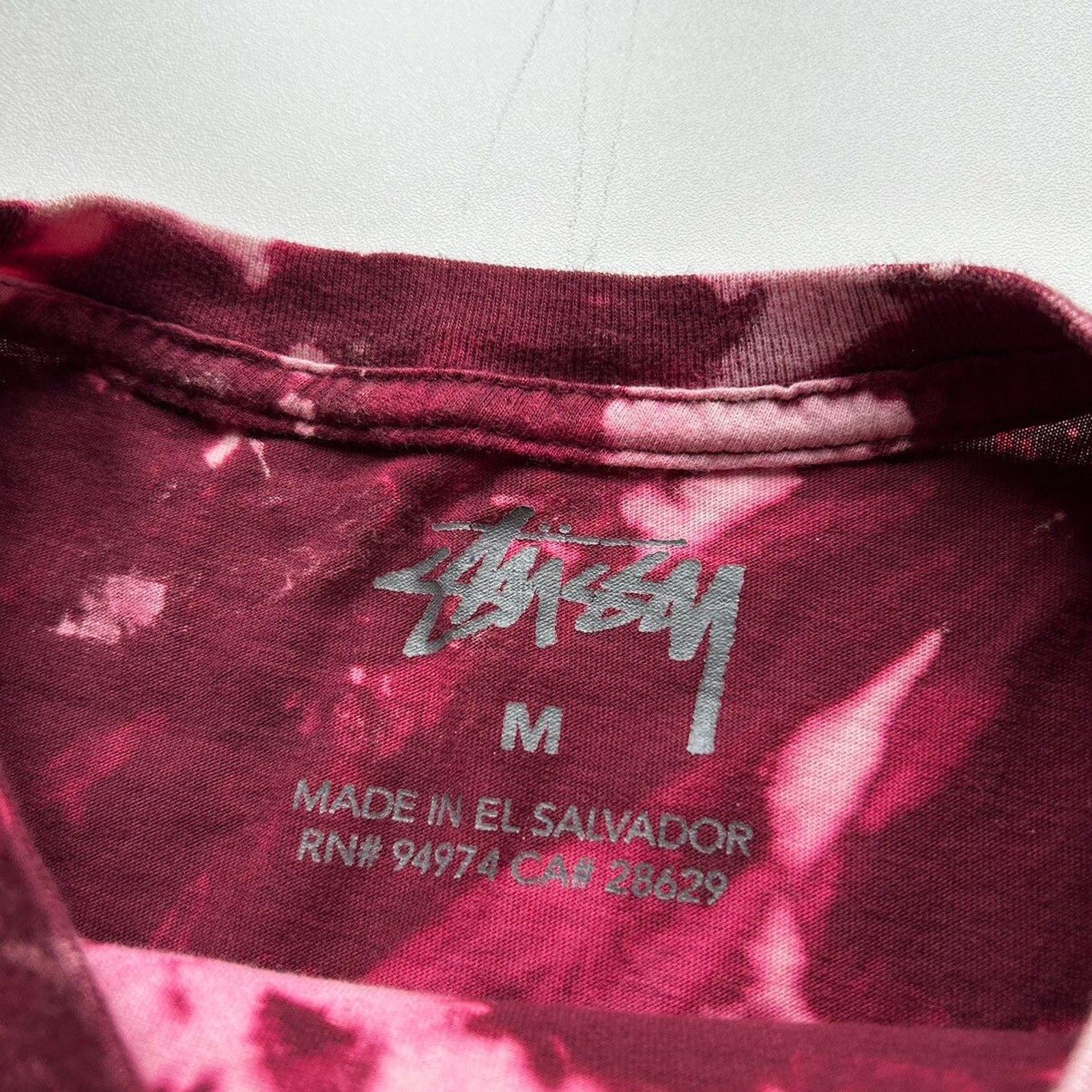 Stussy × Vintage Vintage 2000s Stussy Graphic Tie Dye T Shirt Medium Rare Size US M / EU 48-50 / 2 - 5 Thumbnail
