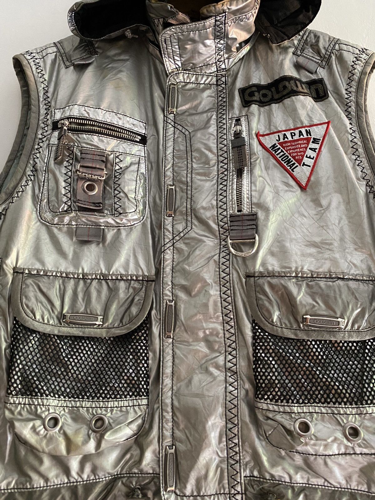 Descente × Goldwin × Japanese Brand Vintage goldwin by descente vest jacket Size US L / EU 52-54 / 3 - 3 Thumbnail