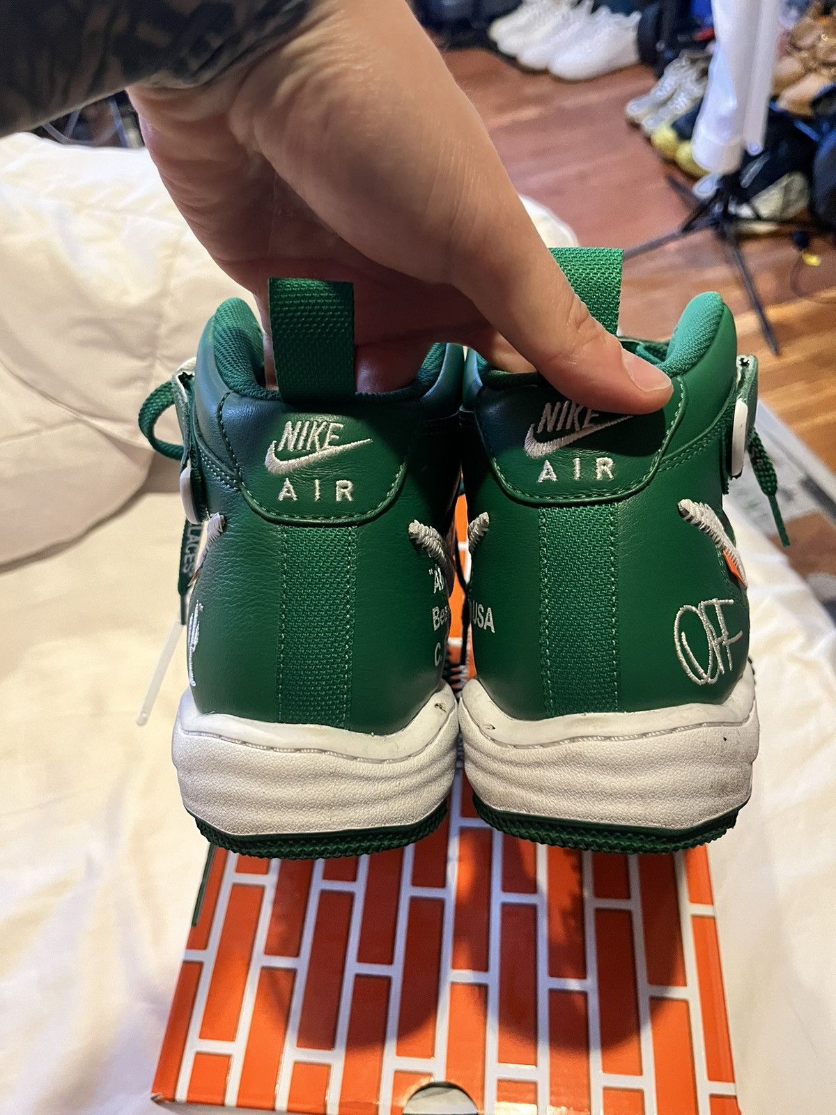 Nike × Off-White Off white Air Force one Size US 9.5 / EU 42-43 - 7 Thumbnail