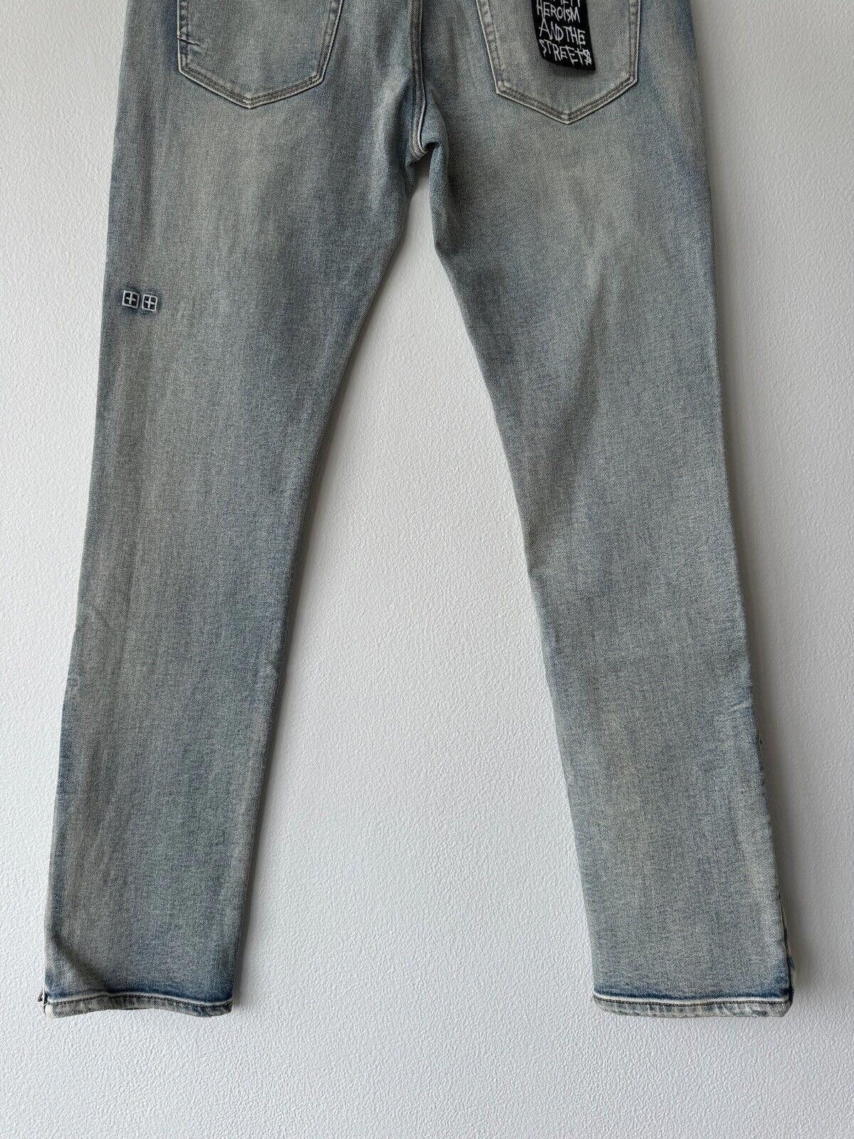 Ksubi Ksubi mens denim jean van winkle 32 blue chamber zip m Size US 32 / EU 48 - 7 Thumbnail