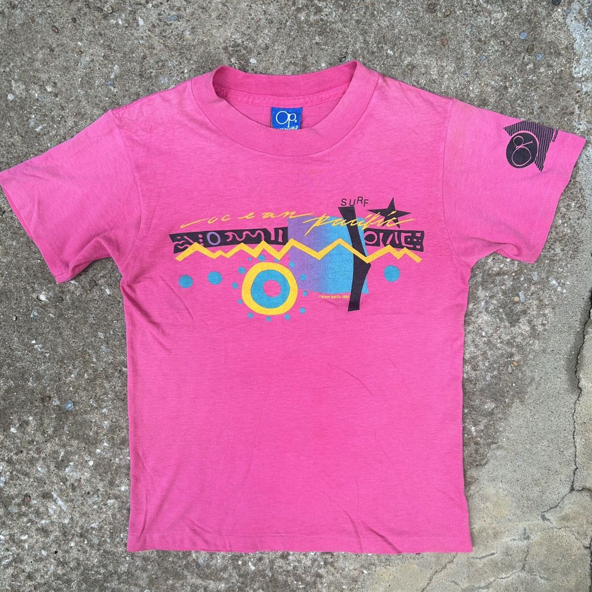Vintage Vintage 80s ocean pacific tee Size S / US 4 / IT 40 - 1 Thumbnail
